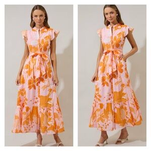 Lenira Floral Maxi by Sugarlips